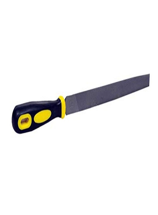 Jon Bhandari Tools 6 inch Half Round File with PVC Handle | Coarse Cut Hand File for Metal, Wood, DIY & General Purpose Use - Image 3